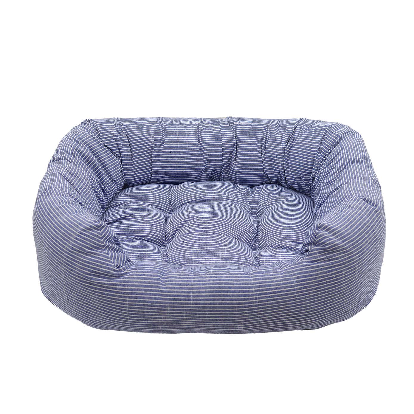 Rosewood Blue Sky Striped Pet Bed
