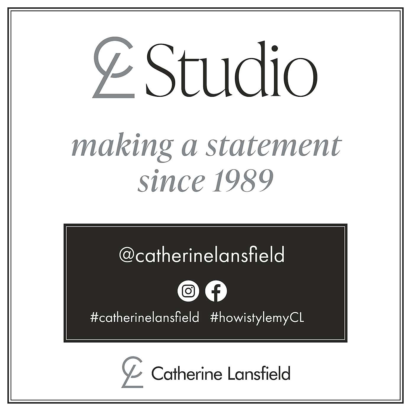 Catherine Lansfield Stab Stitch Cushion