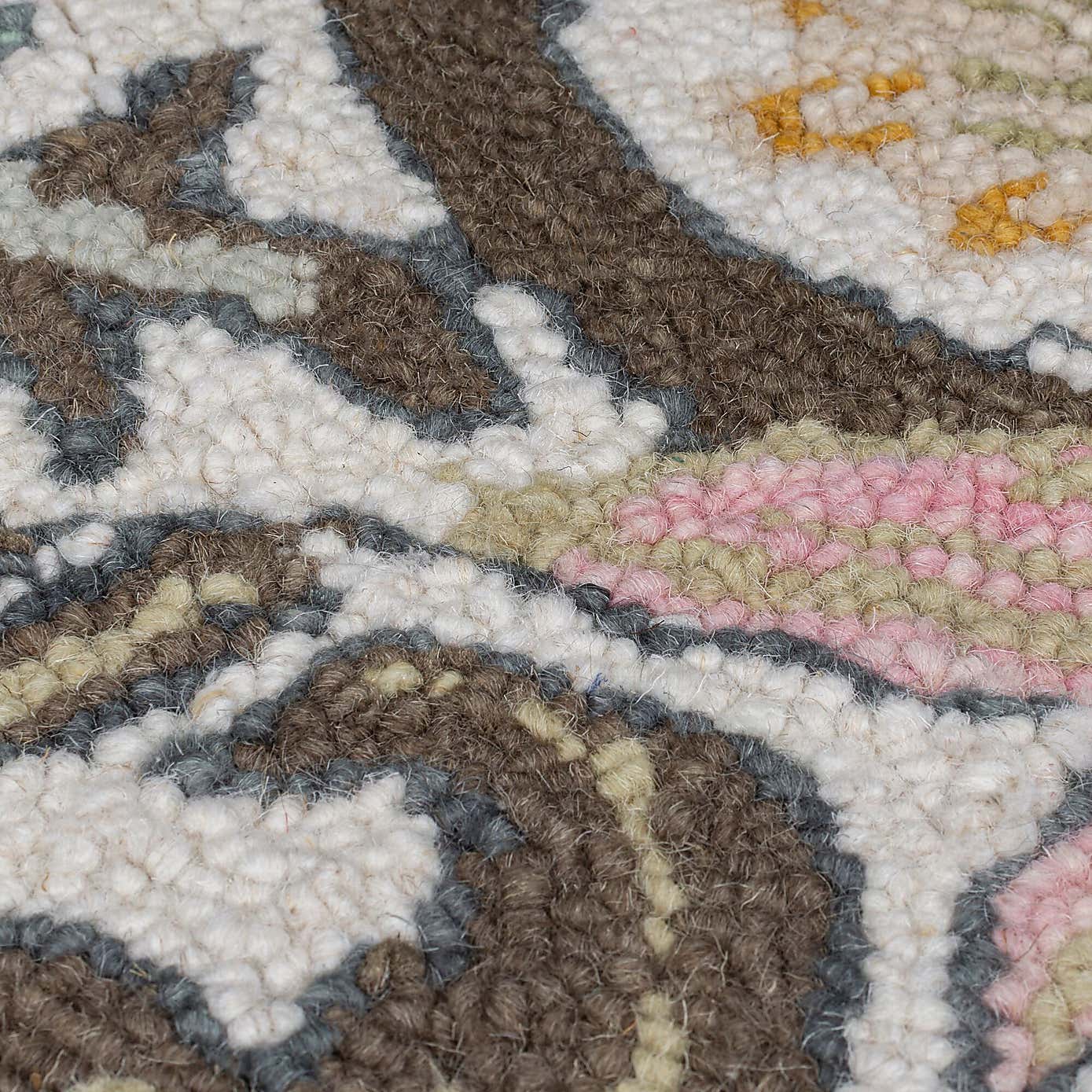 Mabel Floral Wool Rug