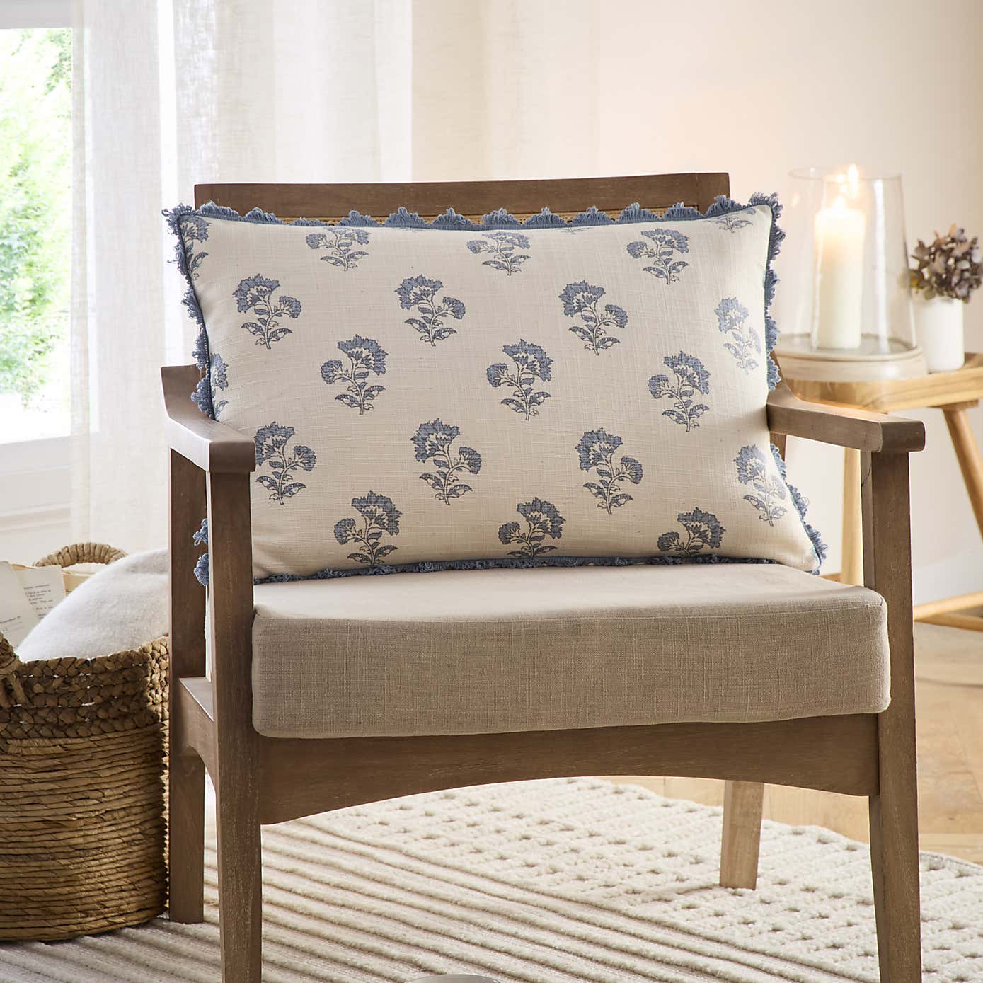 Churchgate Clarendon Cotton Cushion Cover