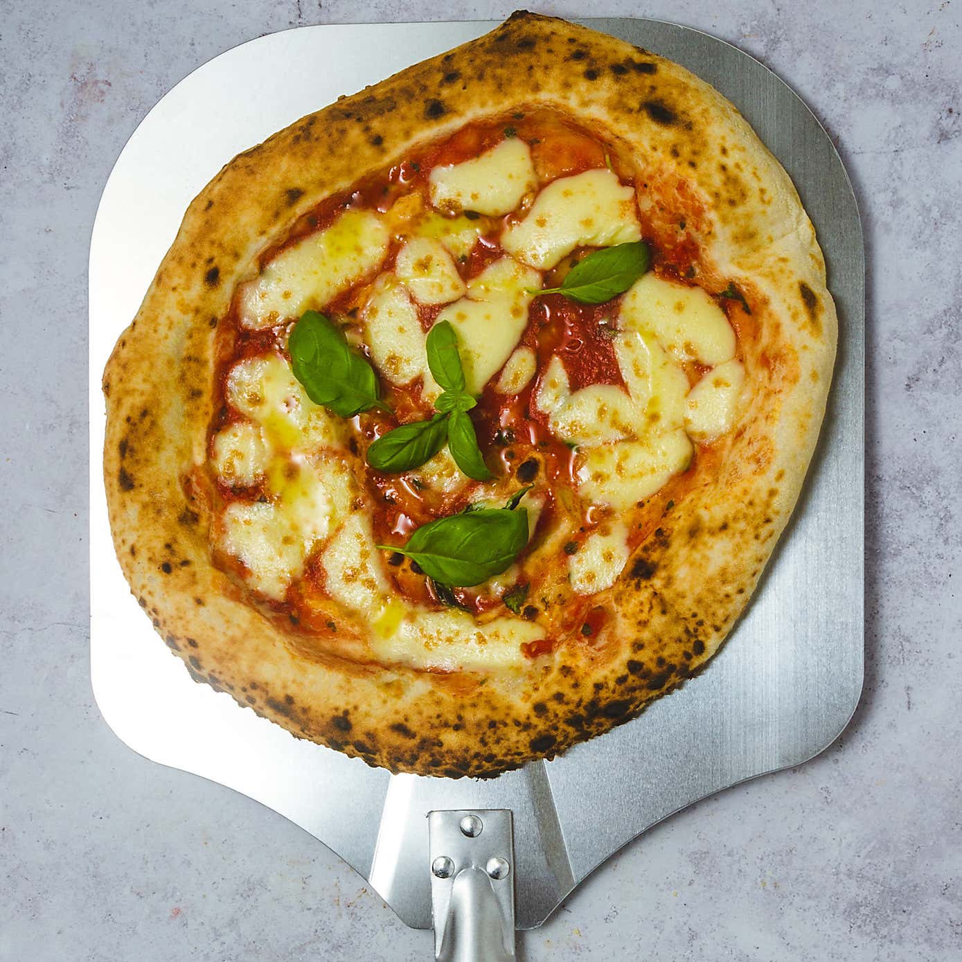 KitchenCraft World of Flavours Italian Traditional Pizza Peel 65cm