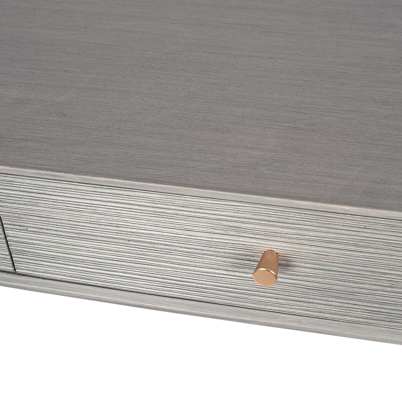 Pacific Chaya 2 Drawer Dressing Table, Grey Pine