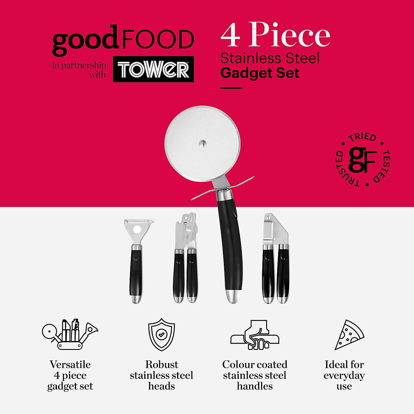 Good Food 4 Piece Gadget Set
