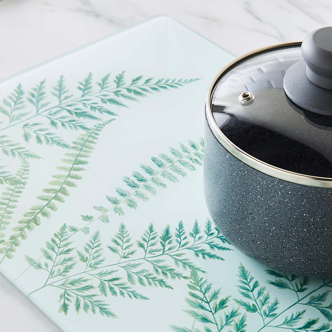 Fern Glass Worktop Saver