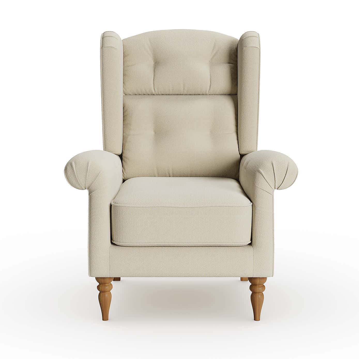 Alexander Grande Wing Back Cosy Chenille Chair