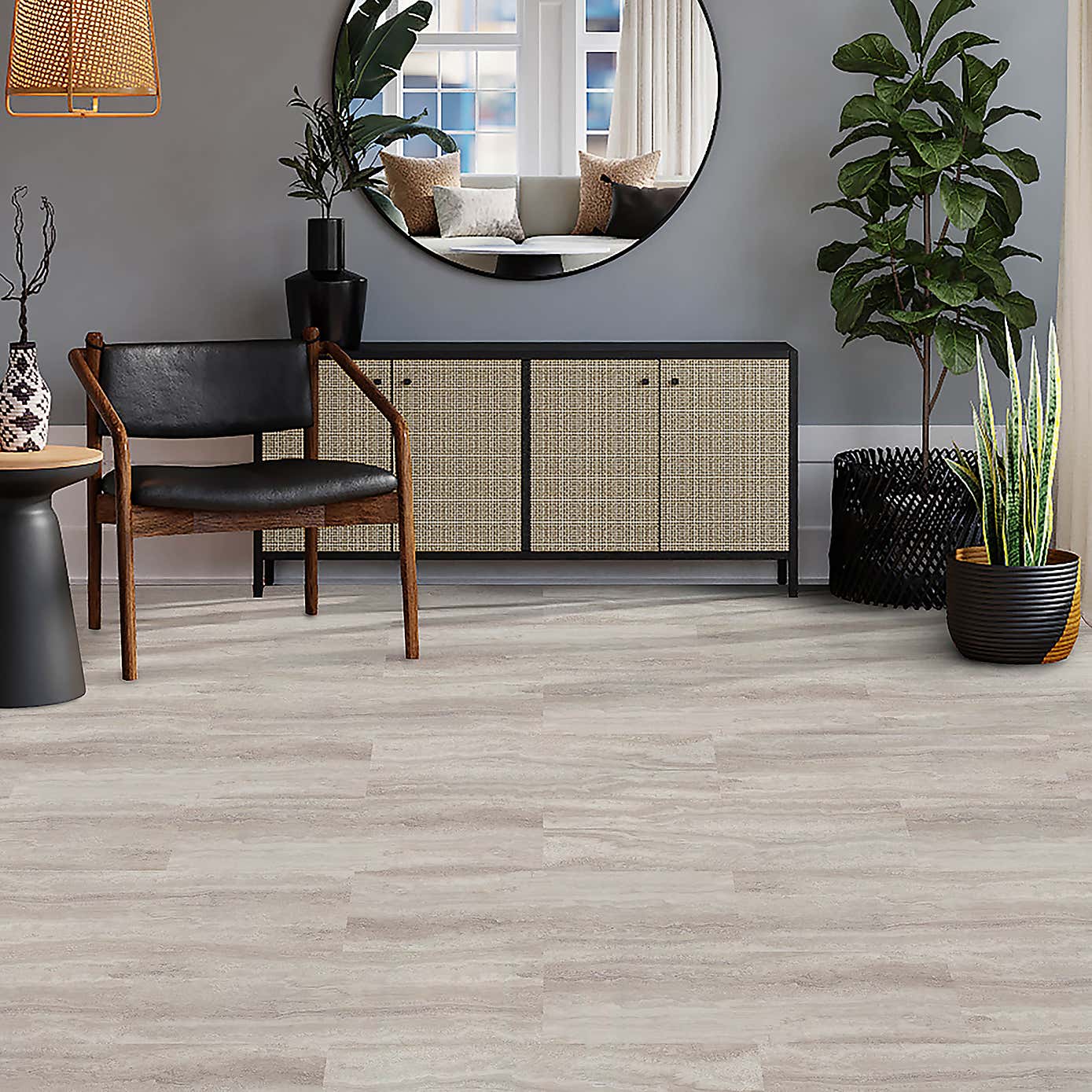Urban Stone Self Adhesive Oversized Floor Tiles