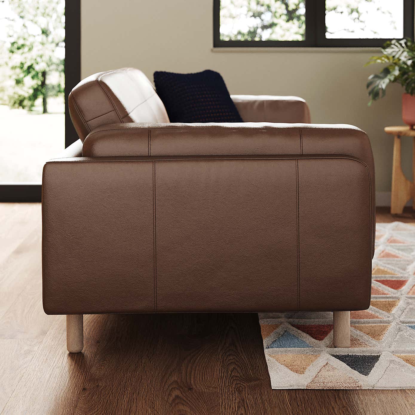 Newton Vintage Leather 3 Seater Sofa