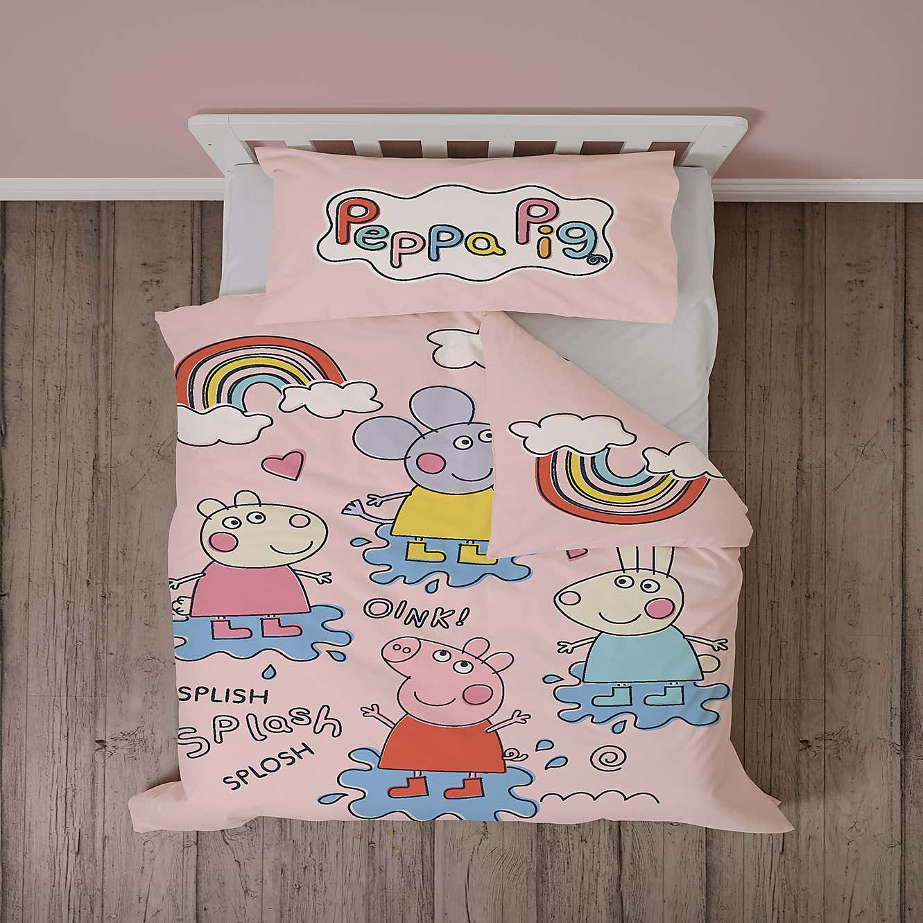 Peppa Pig Playful Duvet Cover and Pillowcase Set