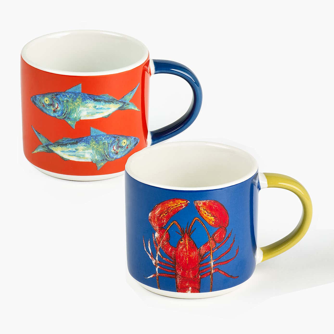 Set of 2 Rockfish Espresso Mugs