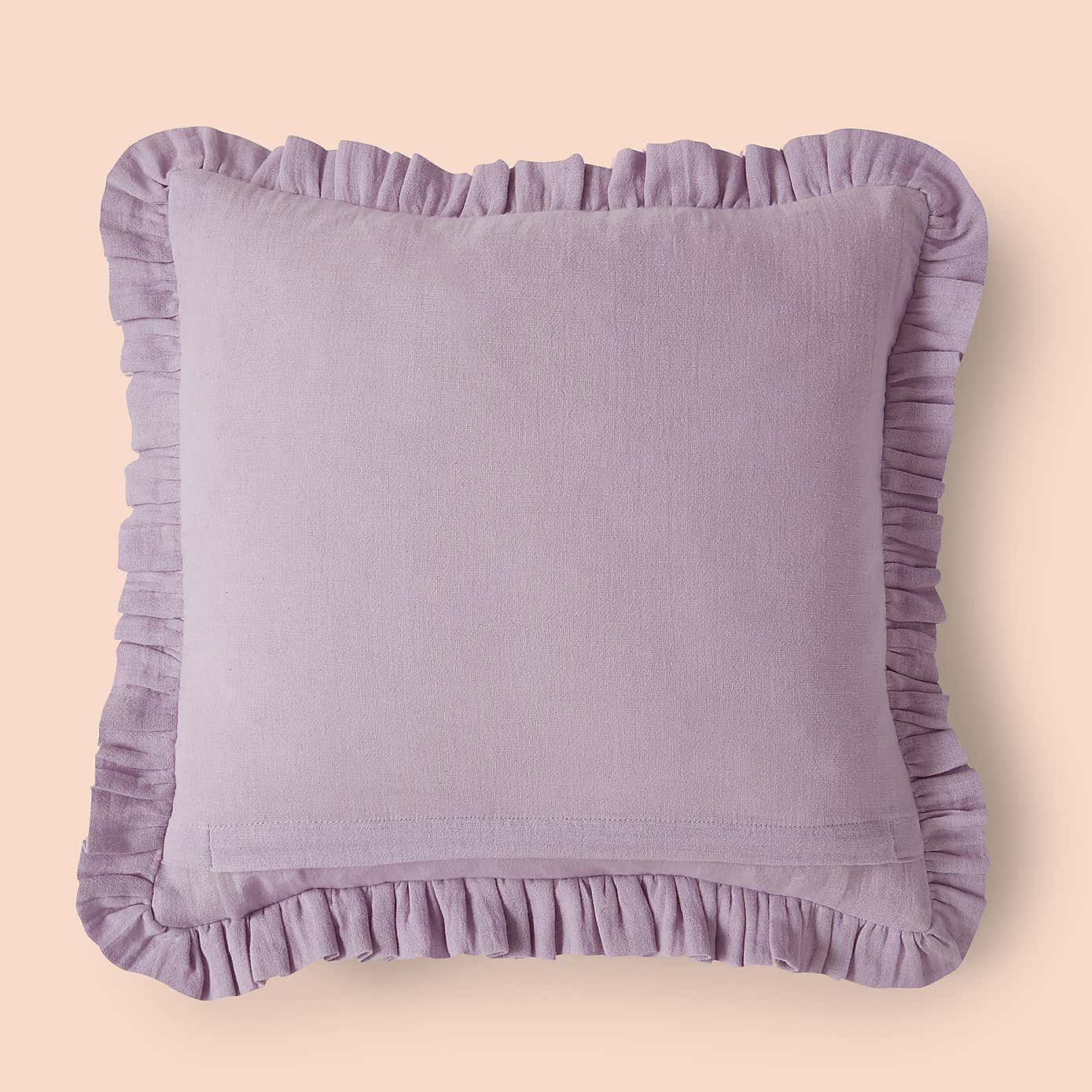 Frilled Gauze Square Cushion