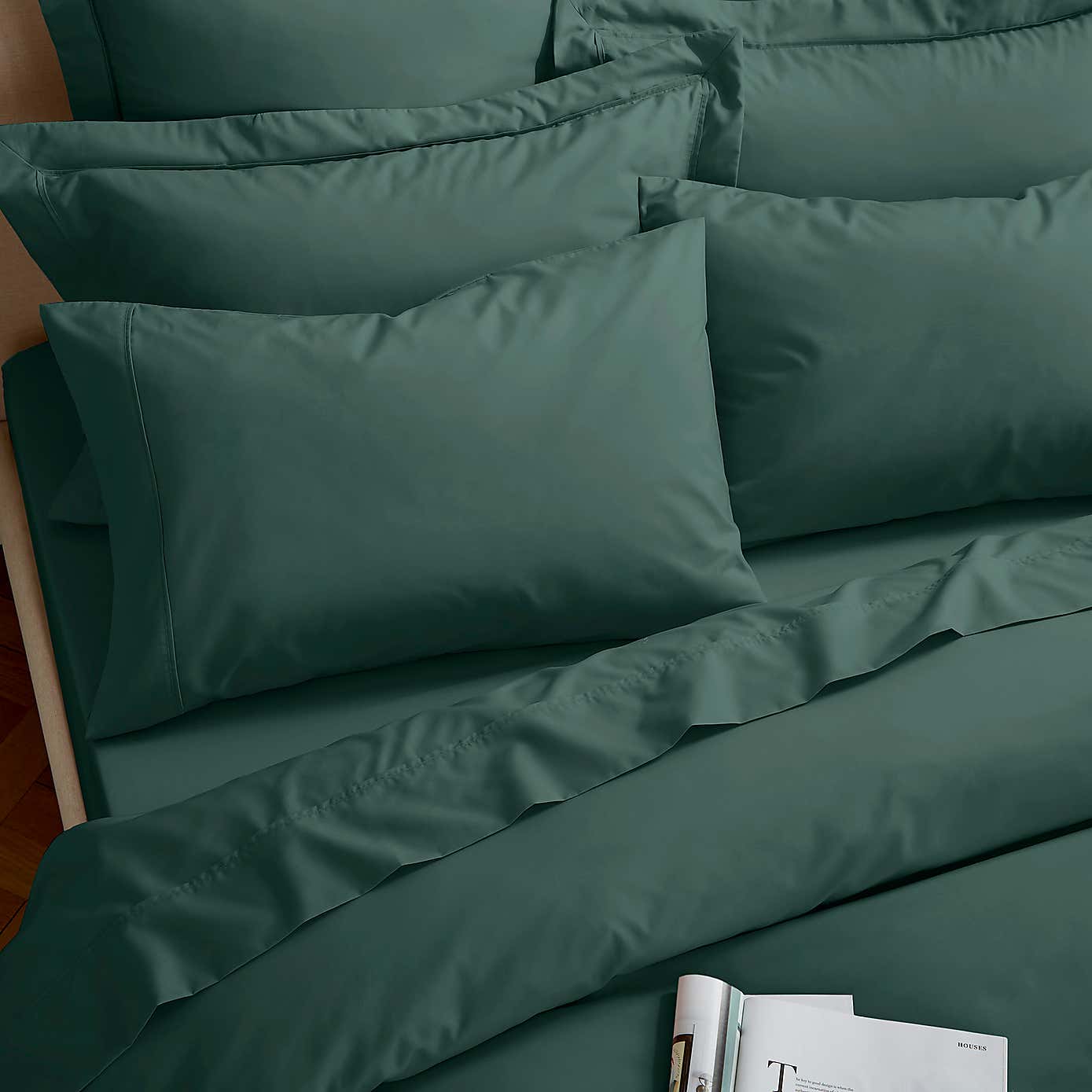 Dorma 400 Thread Count Cotton Percale Flat Sheet