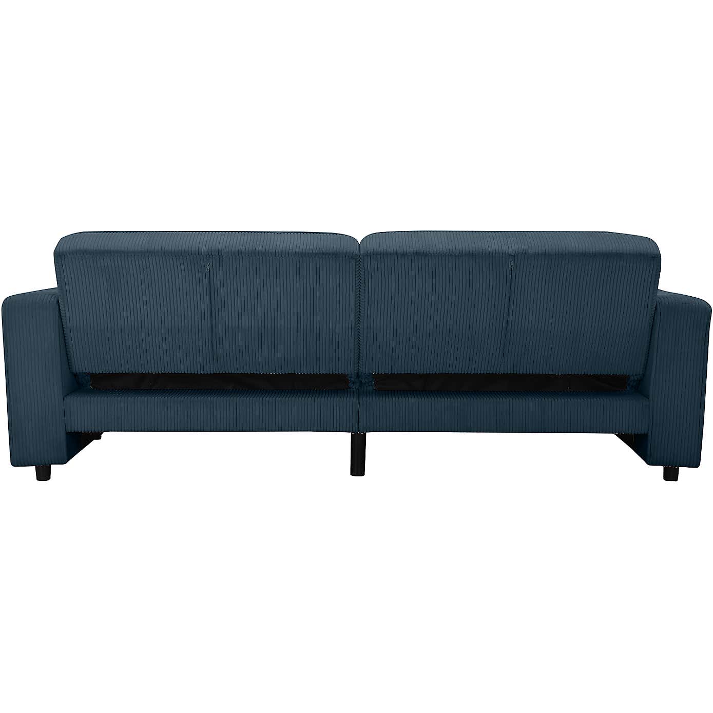 Allie Corduroy 3 Seater Sofa Bed