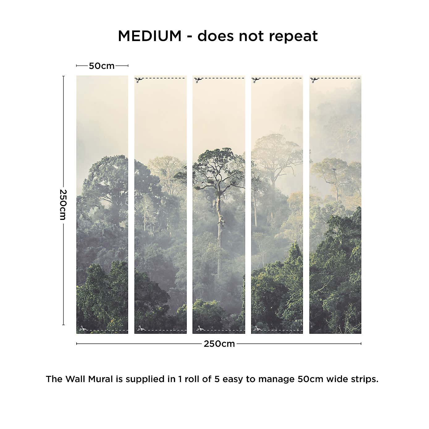 Rainforest Mural Wallpaper