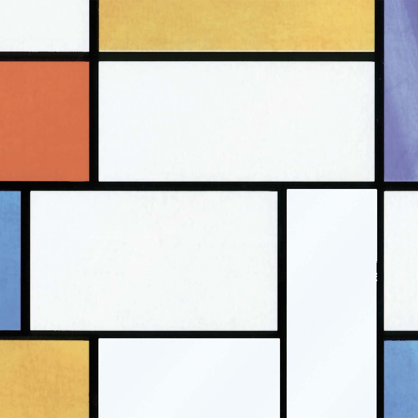 Fablon Self Adhesive Mondrian Window Film