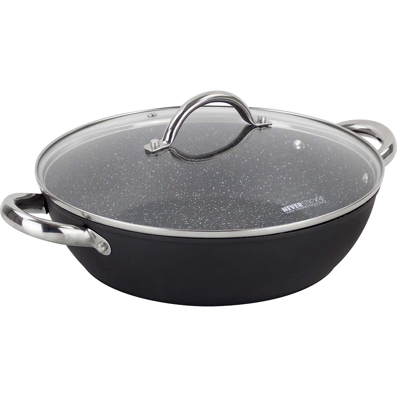 Scoville Neverstick 6 Non-stick Aluminum Shallow Casserole, 28cm