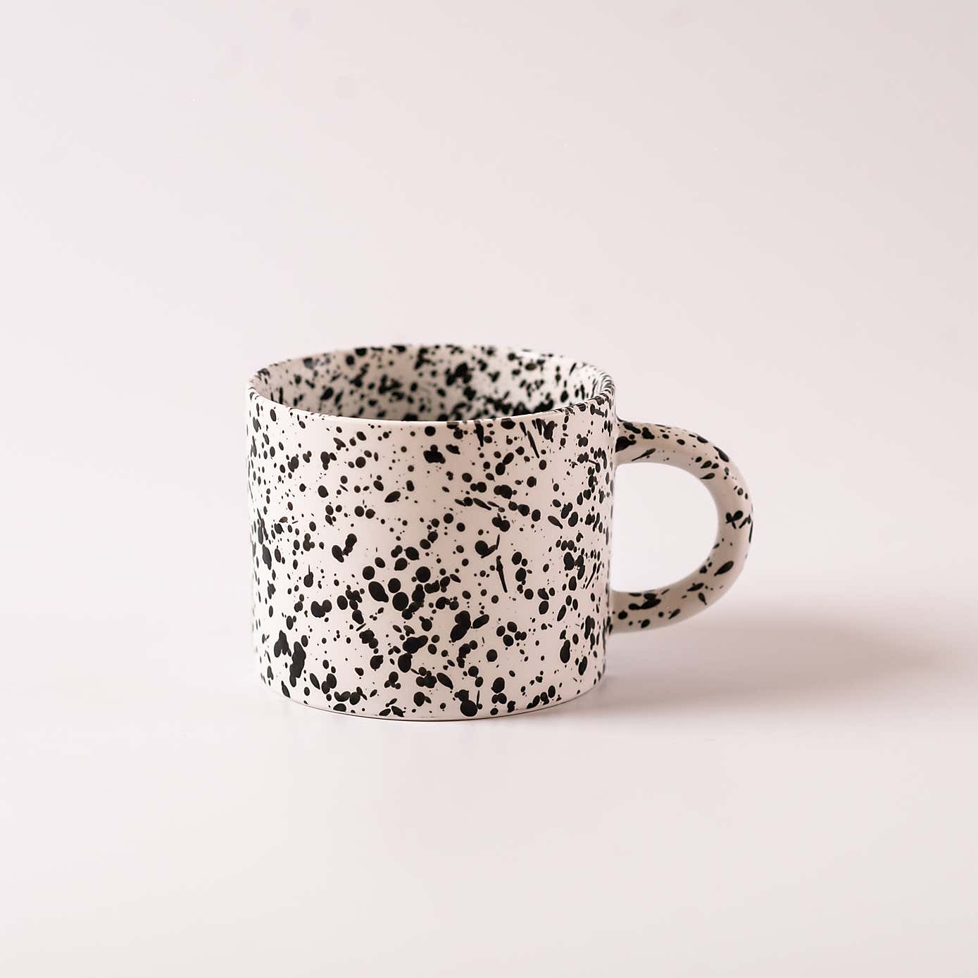 Monochrome Splatter Mug