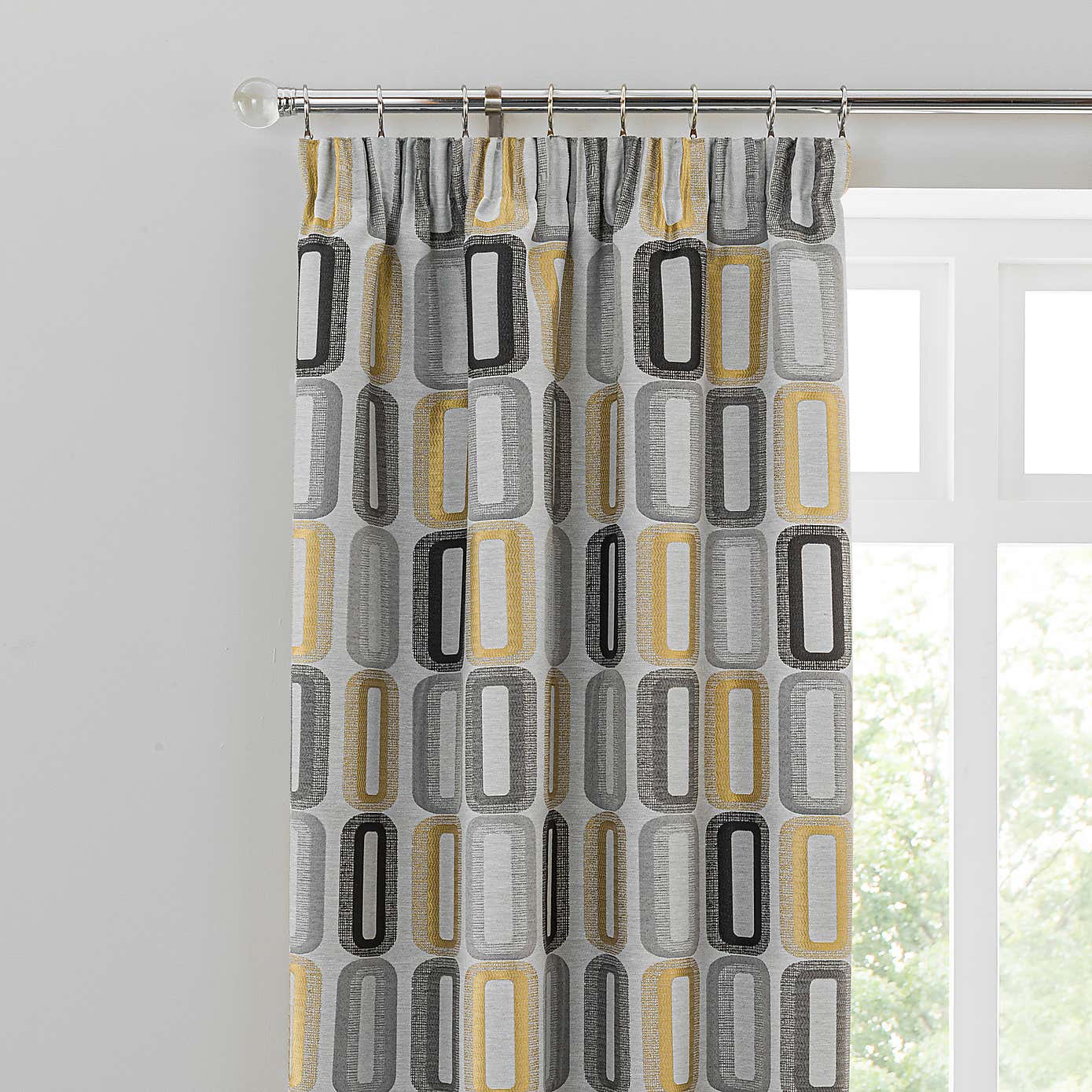 Elements Dahl Pencil Pleat Curtains
