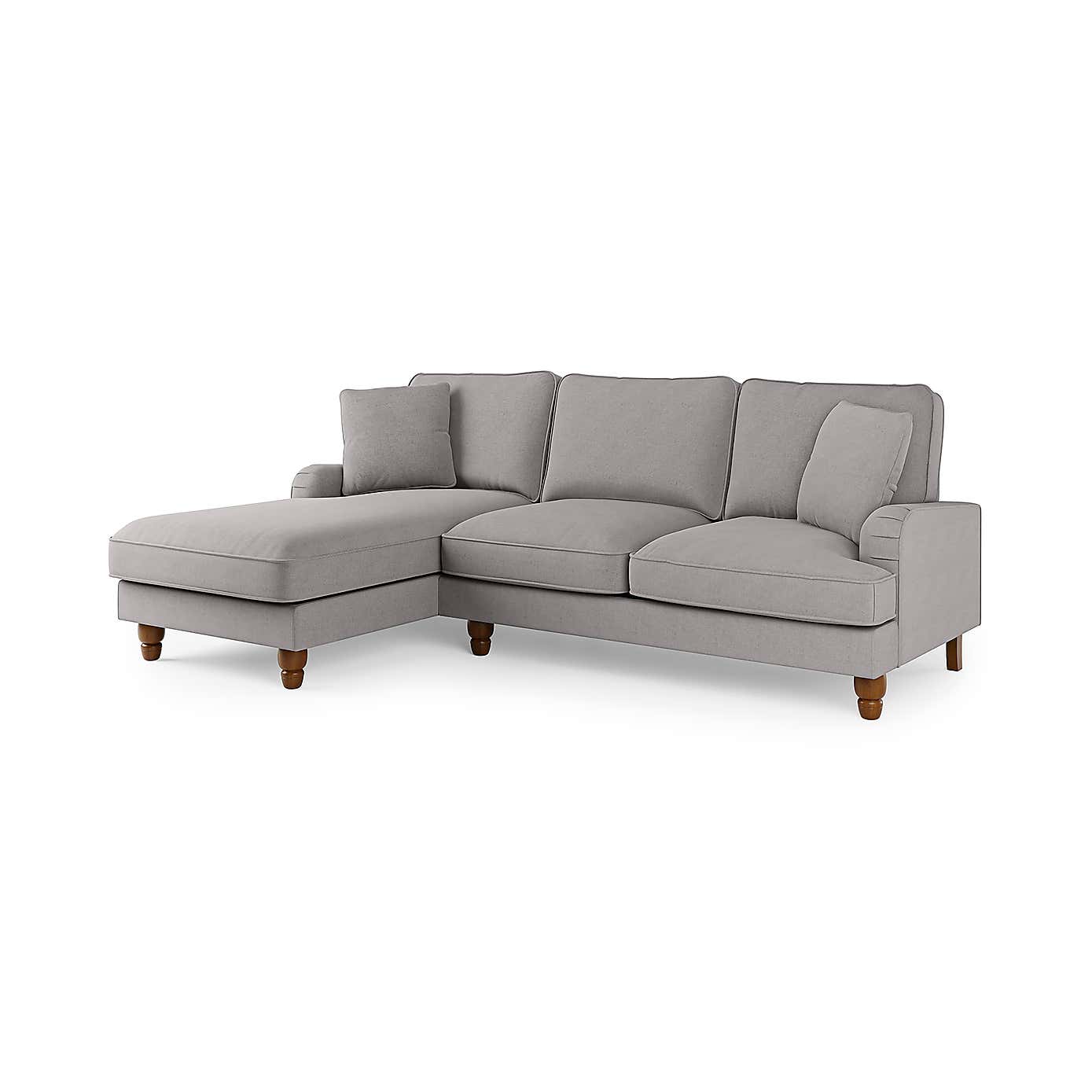 Beatrice Flatweave Corner Storage Sofa Bed