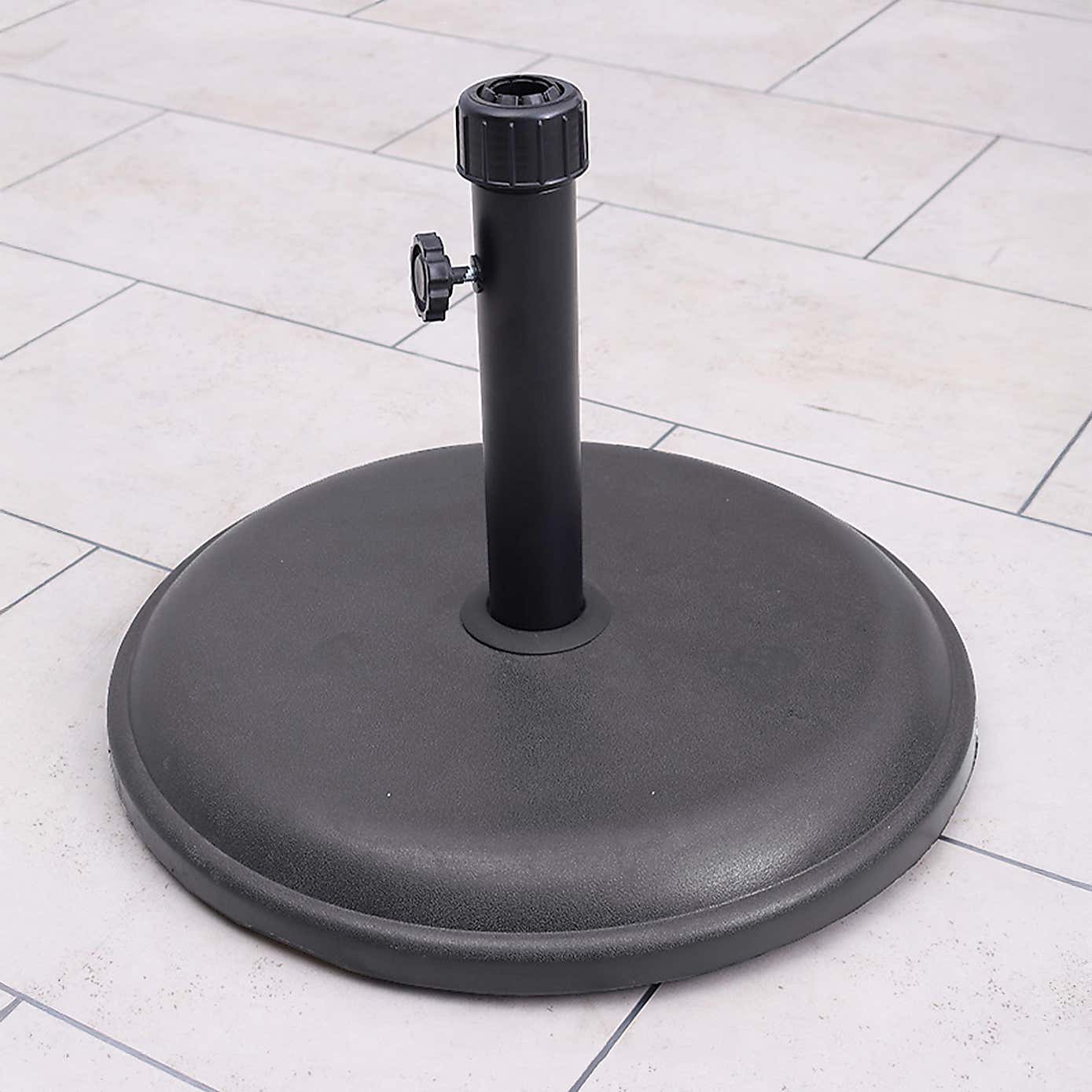 A.Mir Round Garden Parasol Base, 16kg