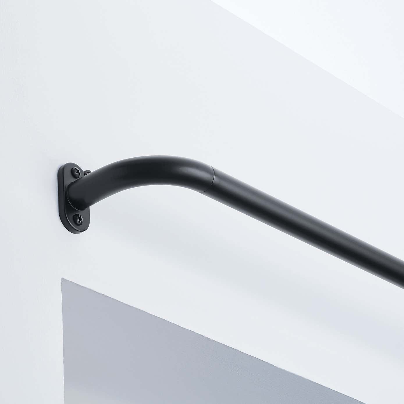 Room Darkening Blackout 25/28mm Metal Extendable Curtain Pole