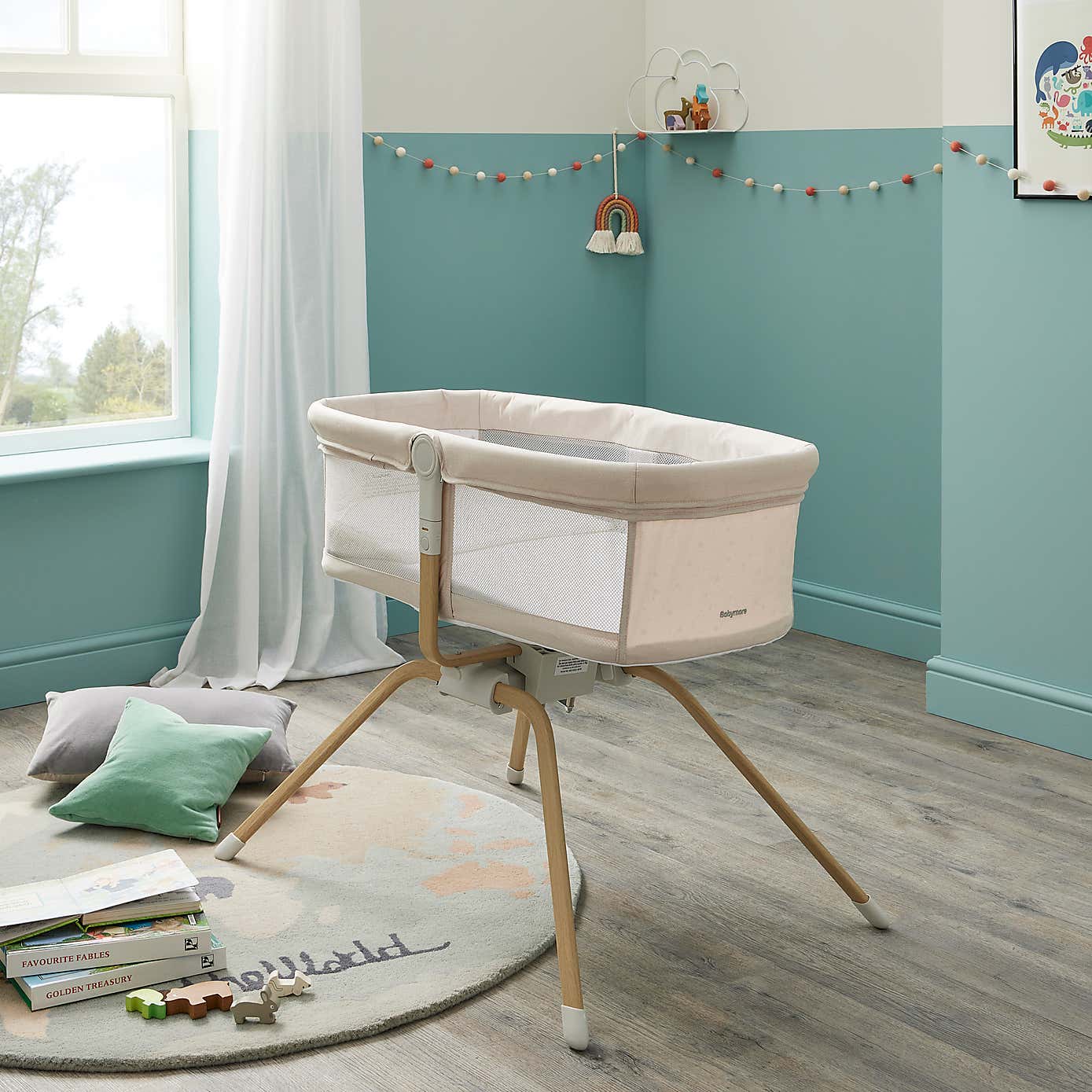 Babymore Air Motion Gliding Crib