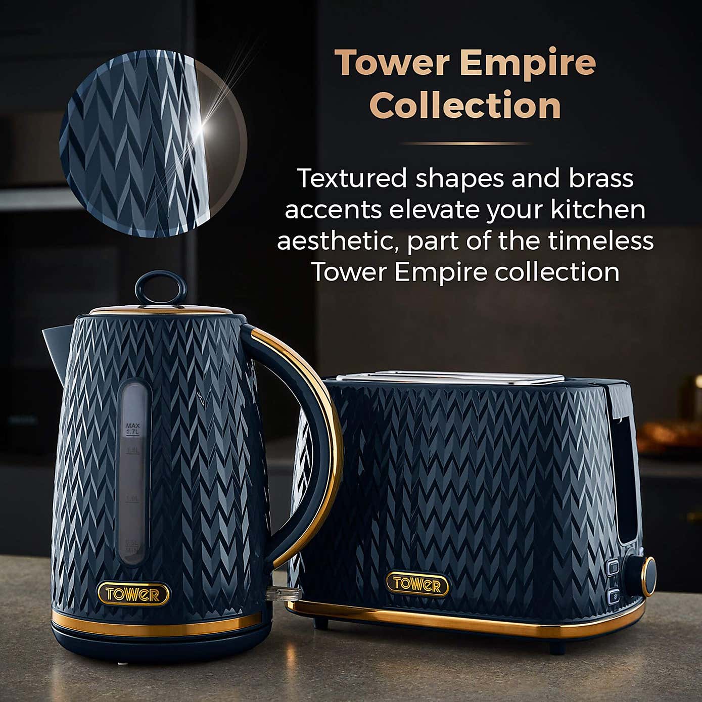 TOWER Empire 1.7L Kettle