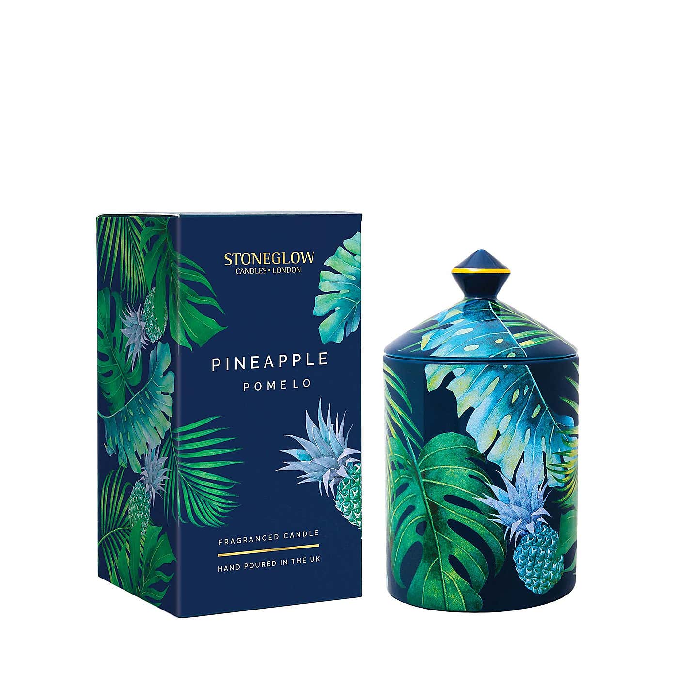 Stoneglow Urban Botanics Pineapple Pomelo Ceramic Candle