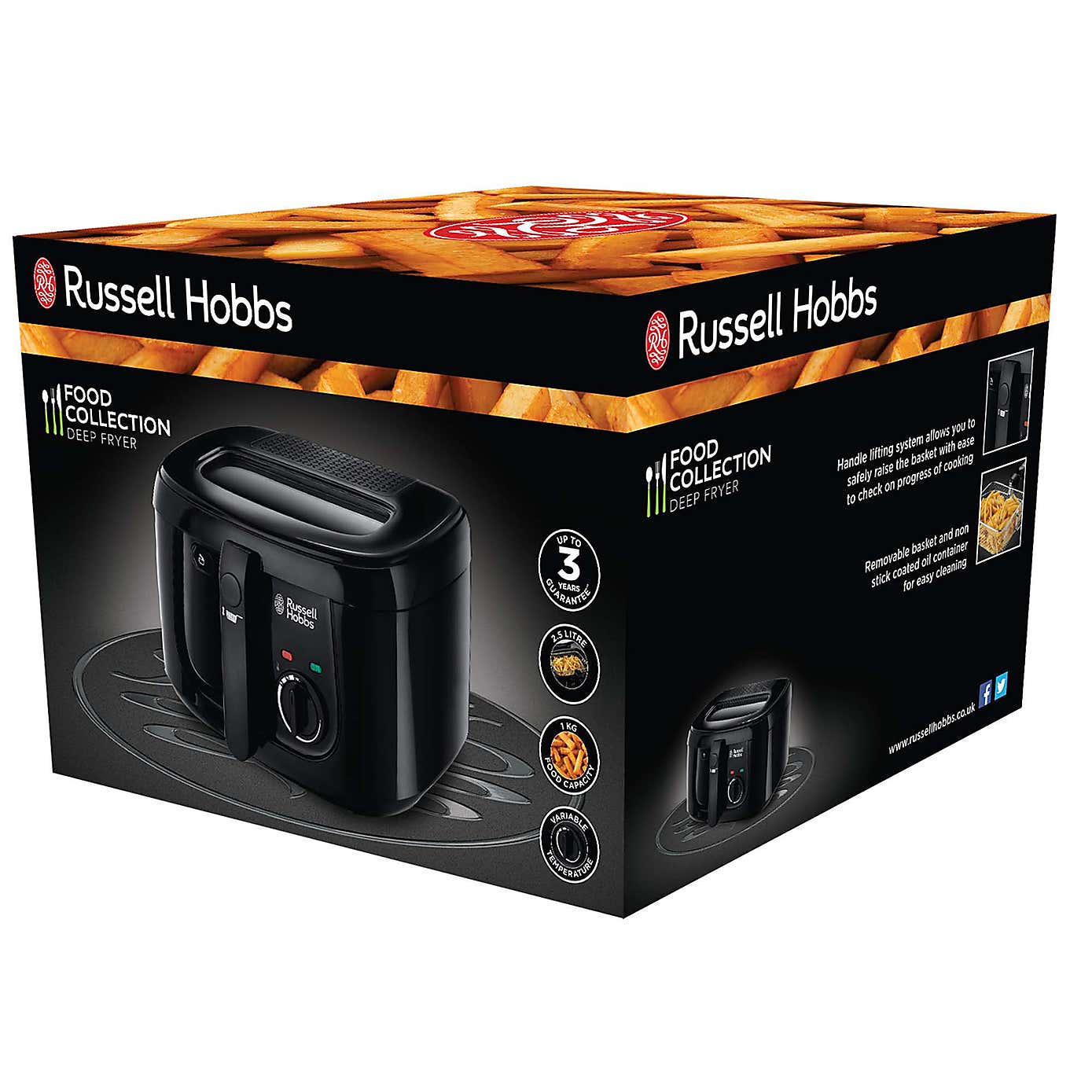 Russell Hobbs Food Collection 1L Maxi Deep Fryer