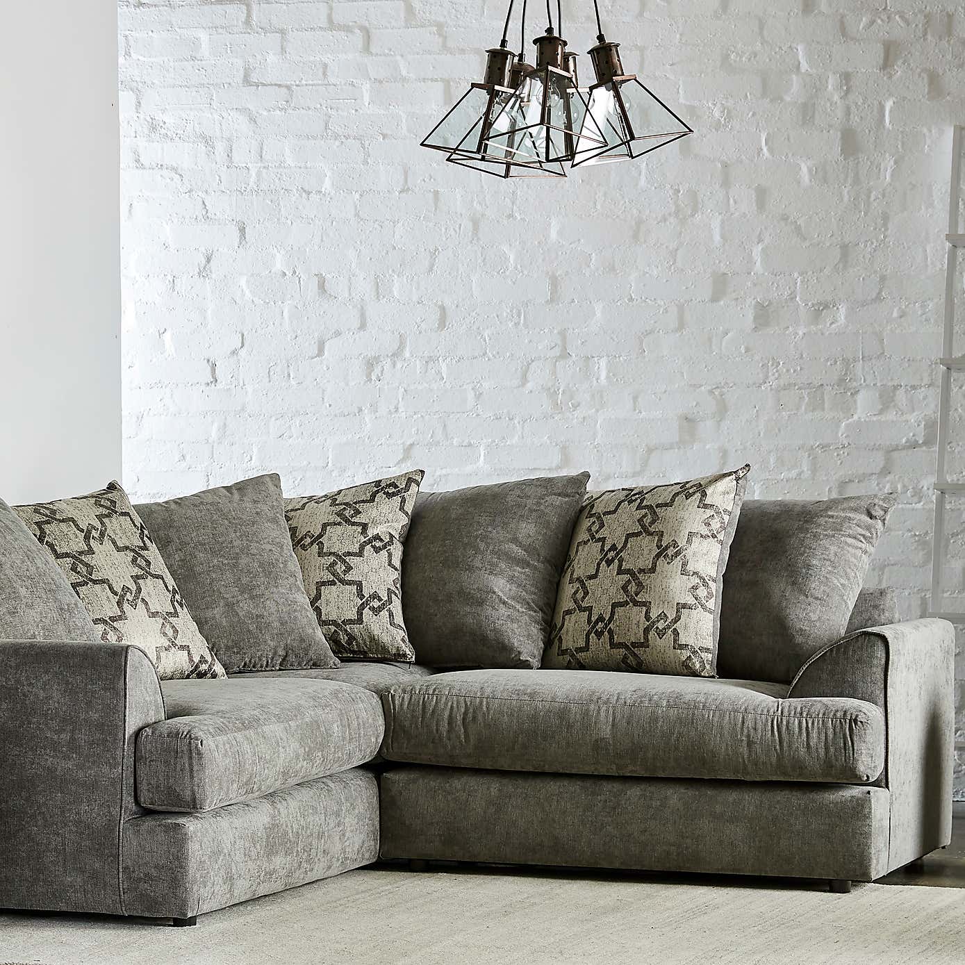 Brushed Chenille Combo Fabric Sample