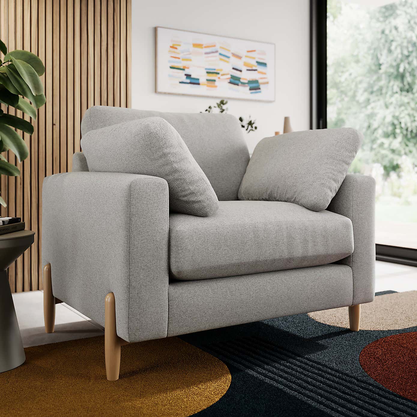 Apollo Soft Texture Snuggle Sofa