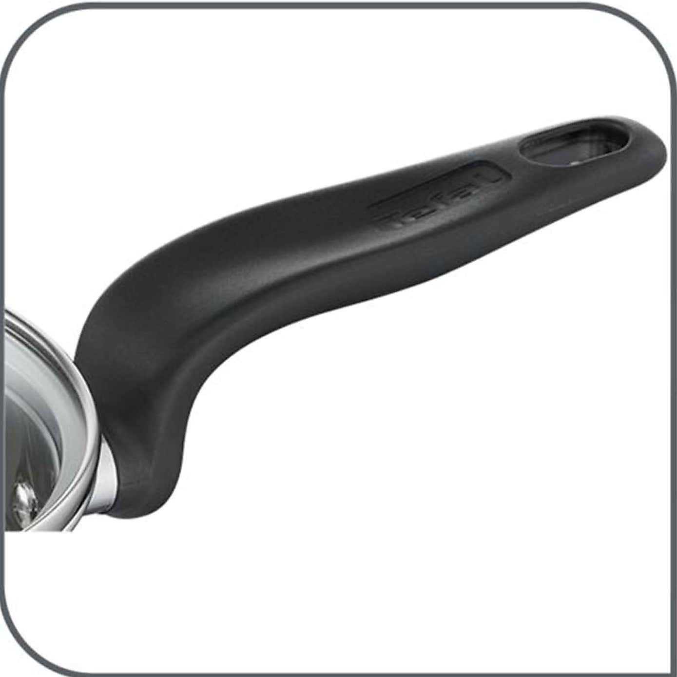 Tefal Primary Non-Stick Stainless Steel Saucepan, 24cm