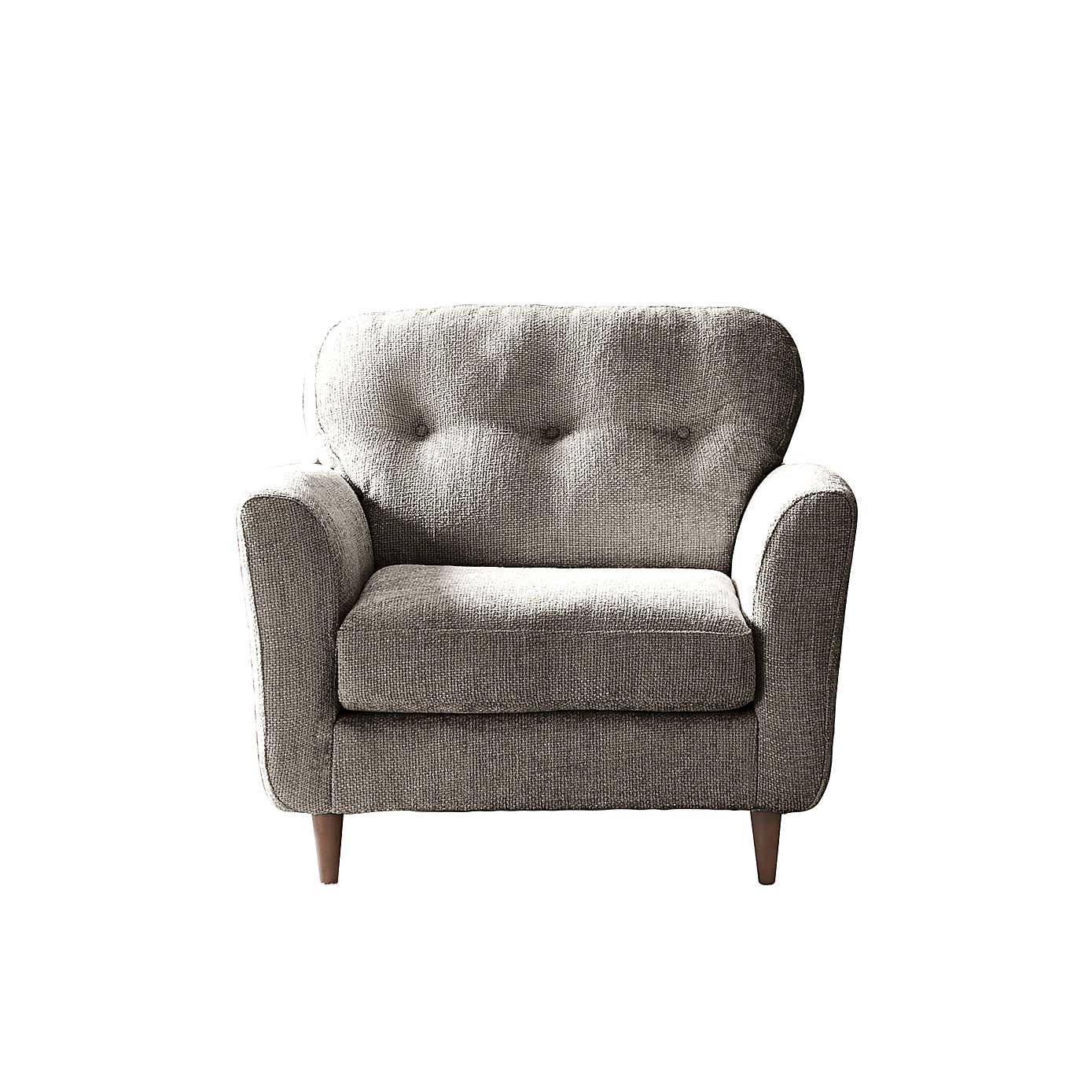 Sven Chunky Chenille Snuggle Chair