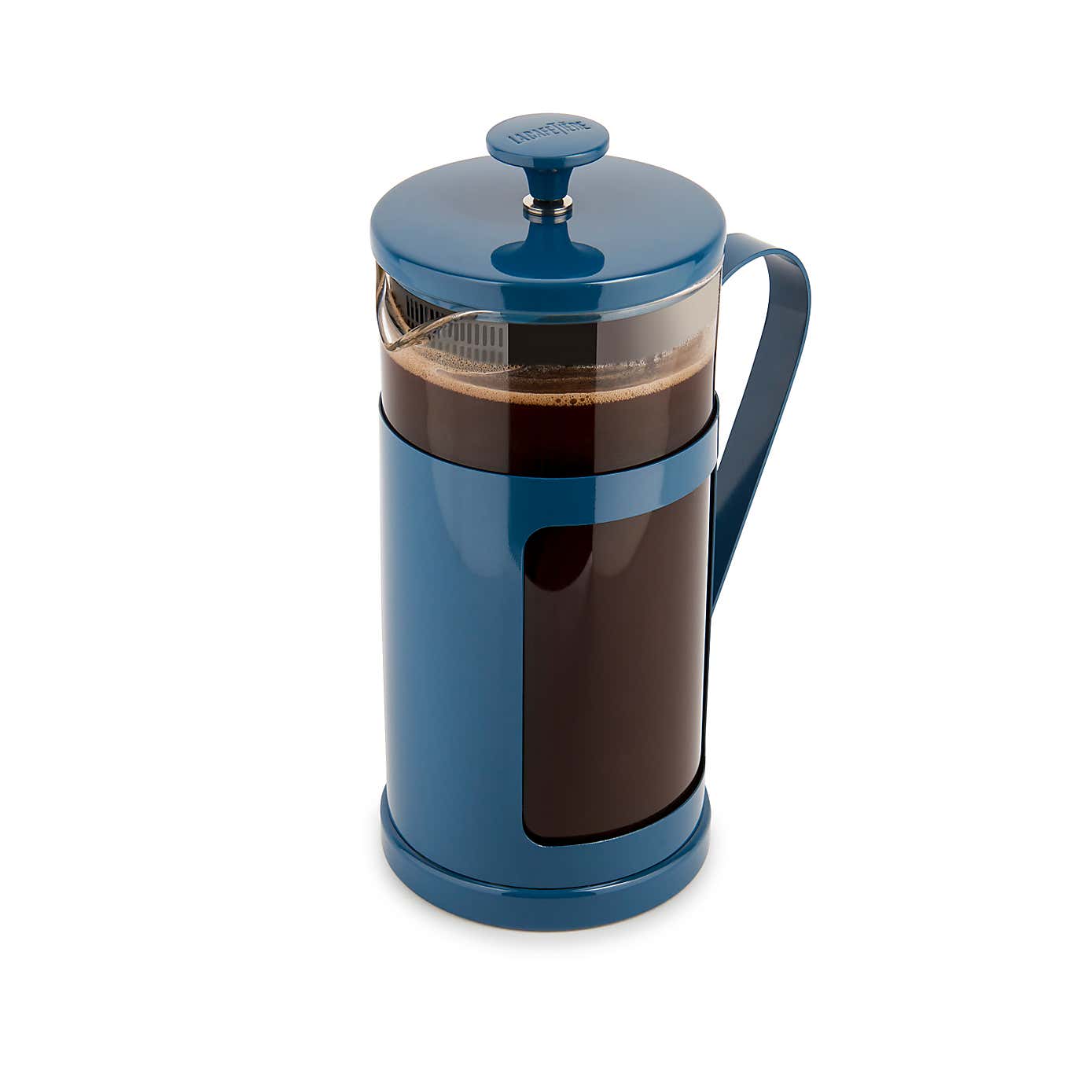 La Cafetiere Monaco 8 Cup Blue Glass Cafetiere