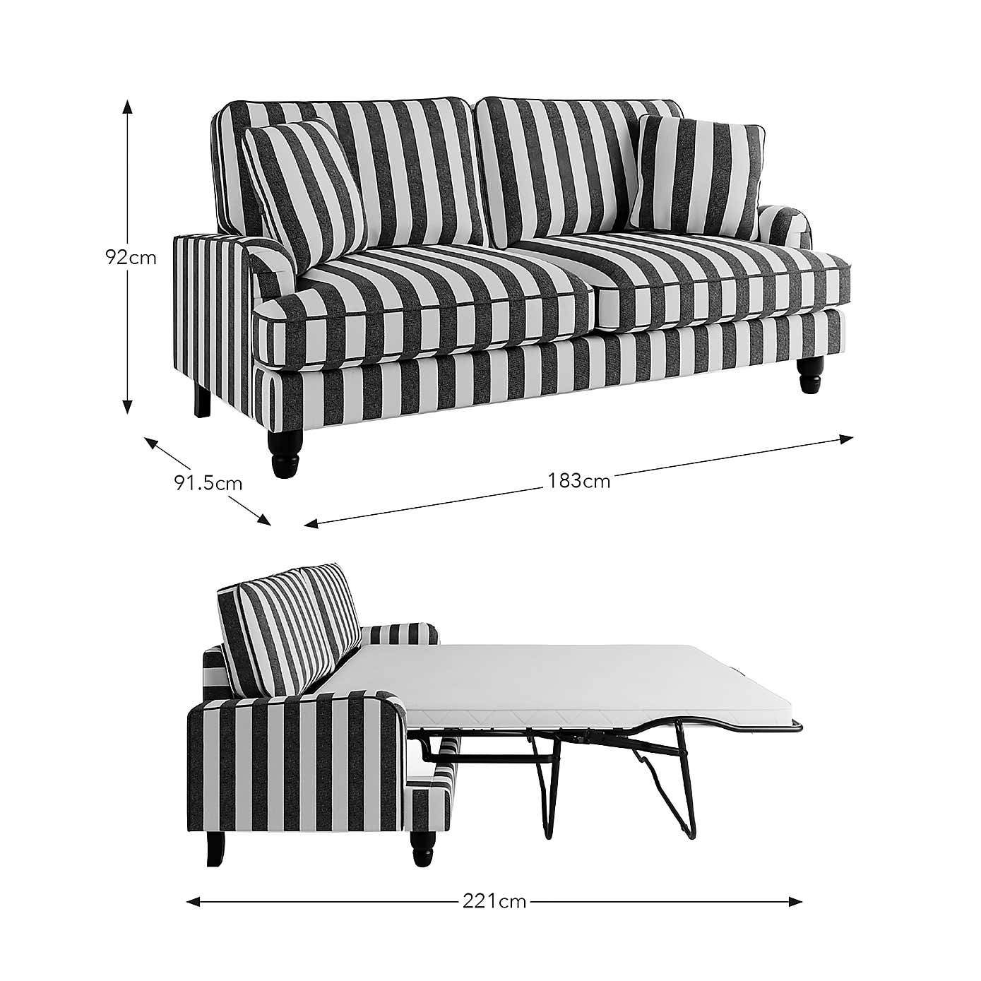 Woven Stripe Fabric Sample