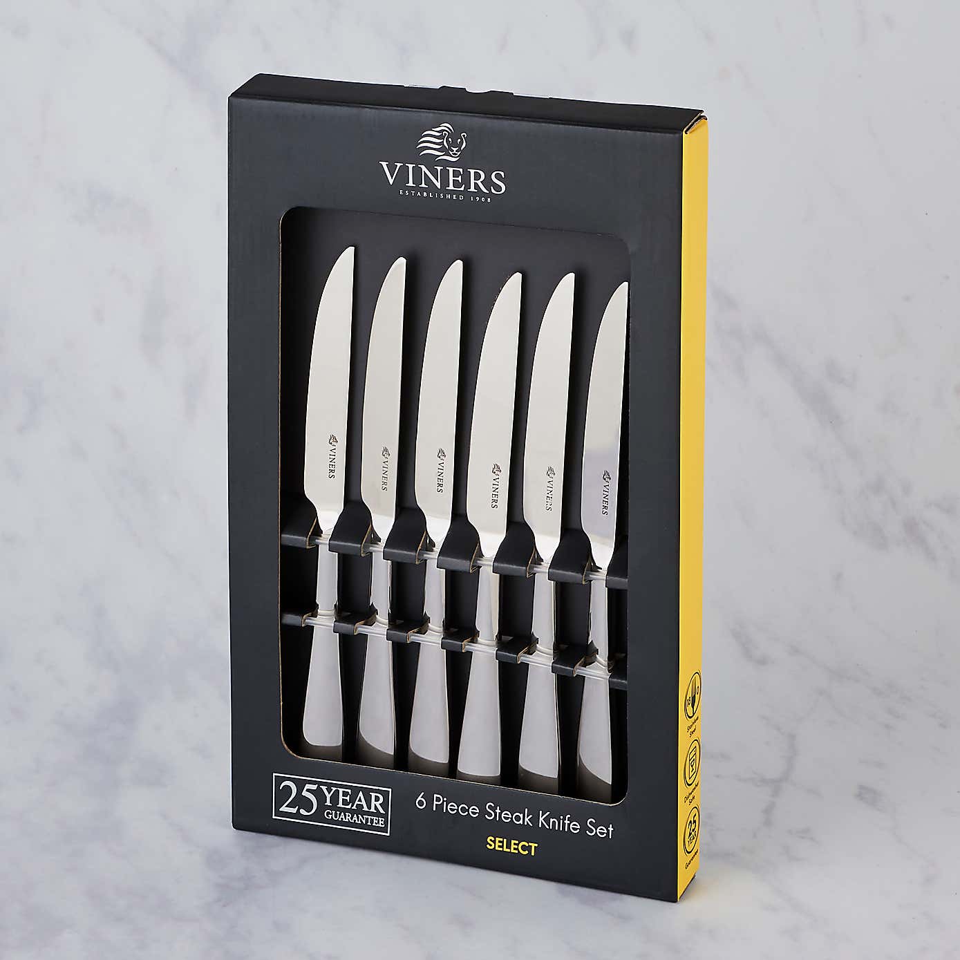 Viners Select 6 Pack Steak Knife Set