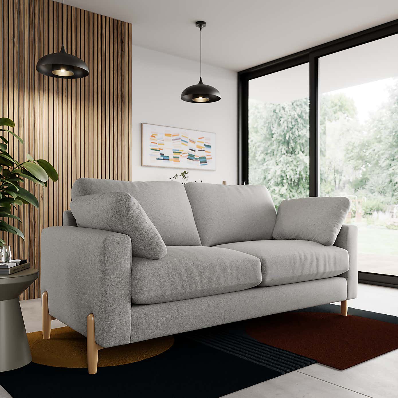 Apollo Soft Texture 3 Seater Sofa