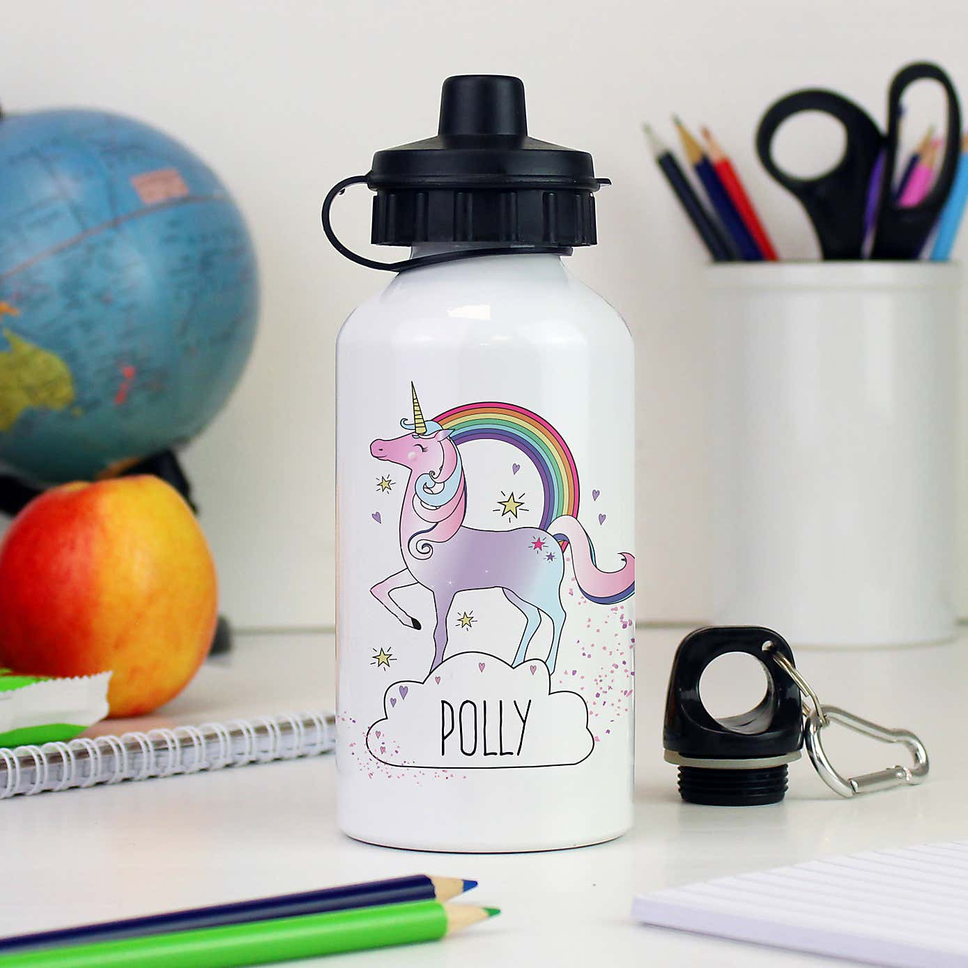 Personalised Unicorn Metal Drinks Bottle