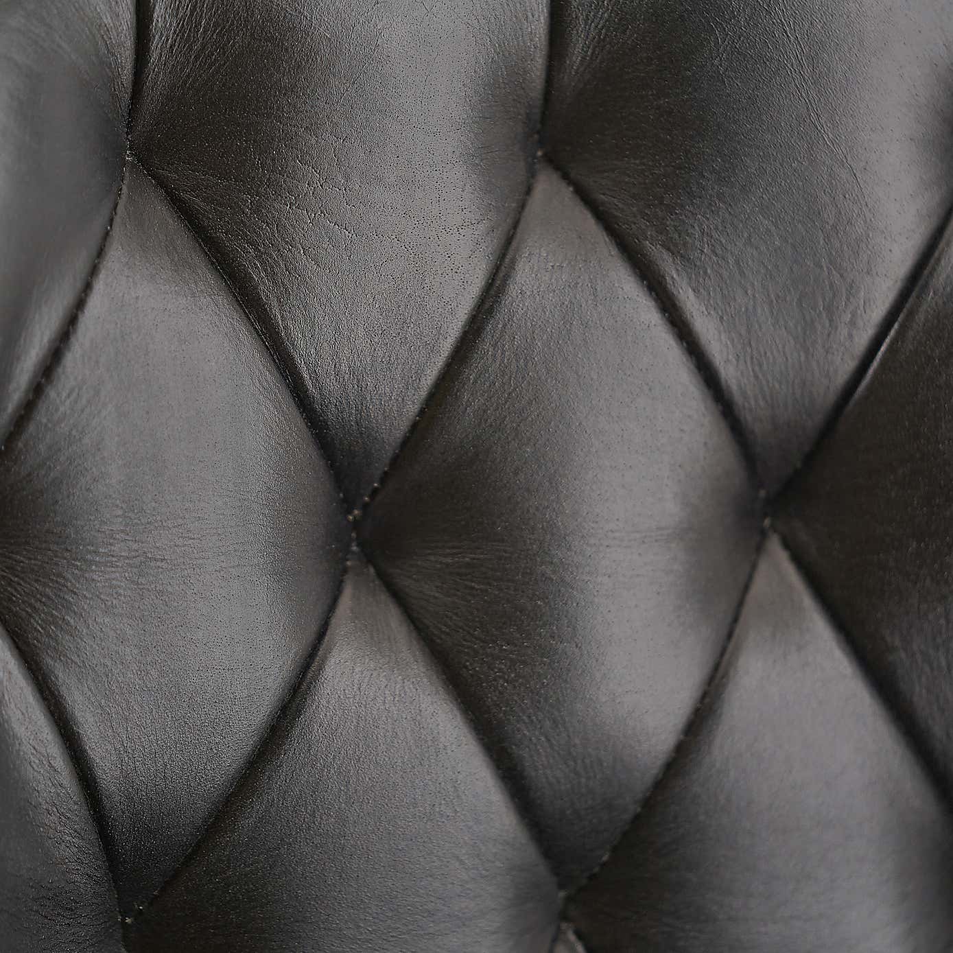 Camillo Diamond Back Dining Chair, Leather