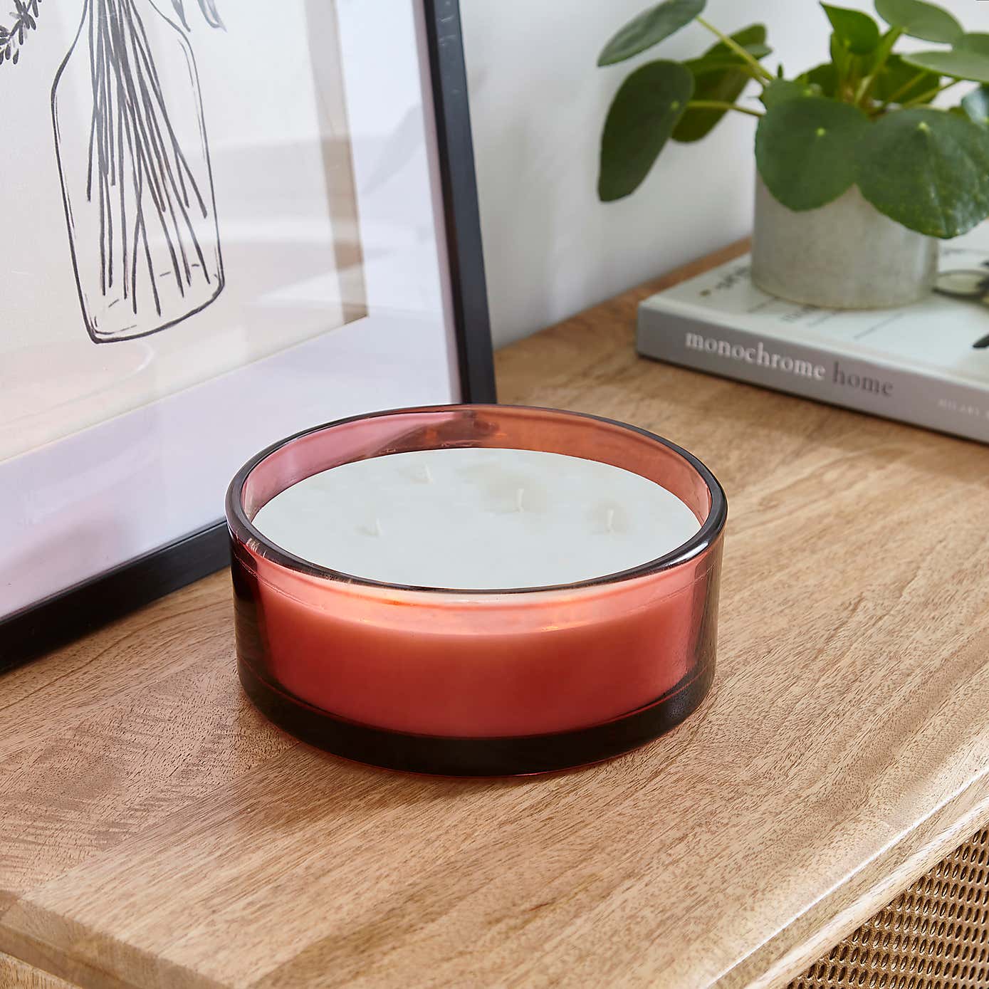 Sugared Raspberry Large Multi Wick Candle