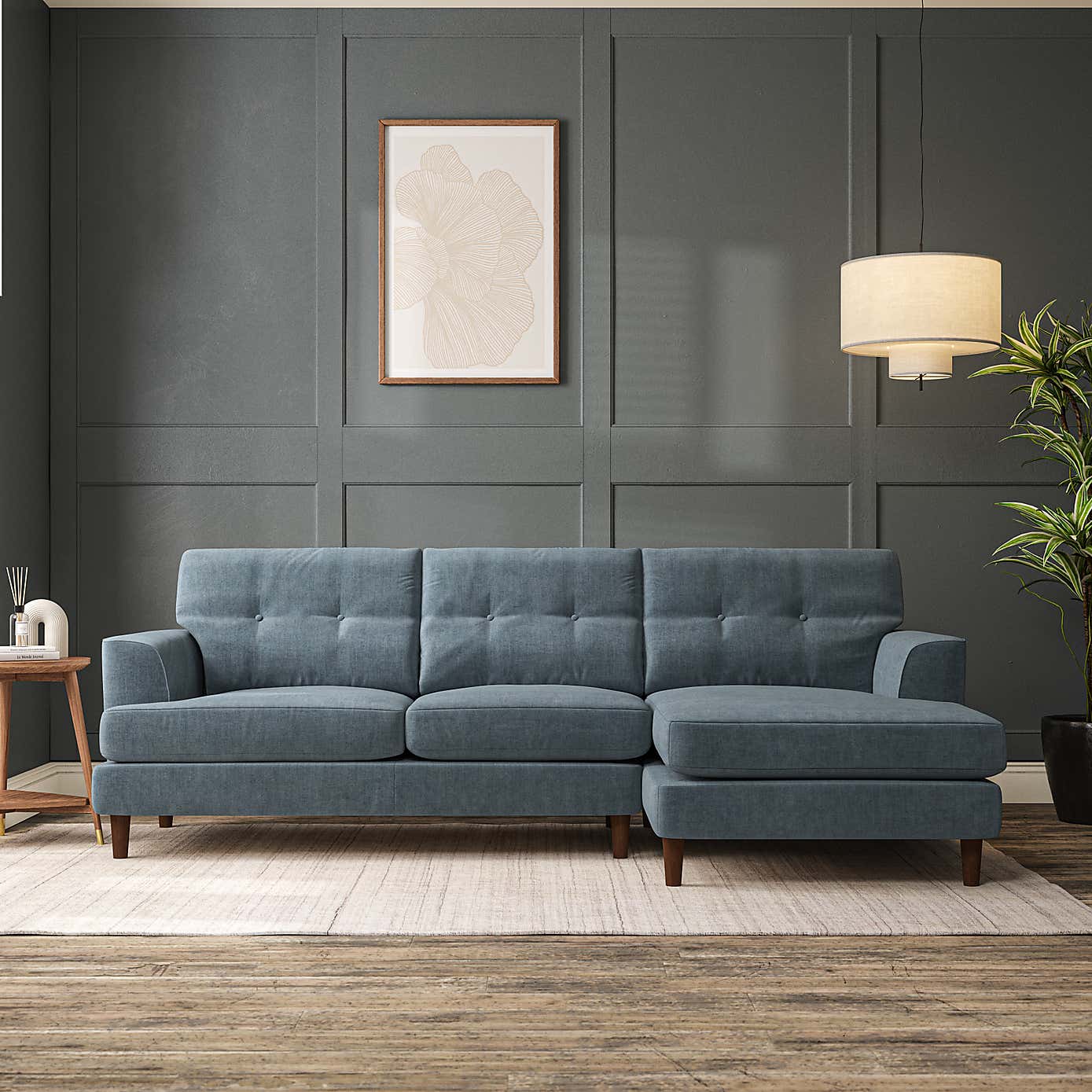 Cooper 3 Seater Chaise Sofa