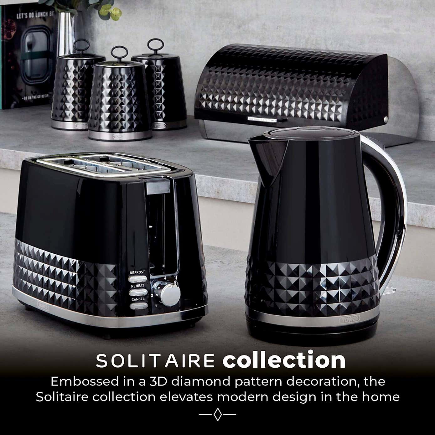 TOWER Solitaire 1.5L Kettle