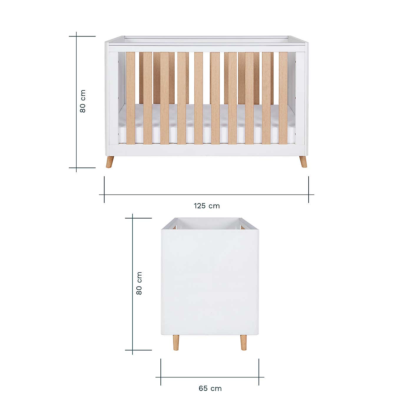 Tutti Bambini Fika Mini Cot Bed