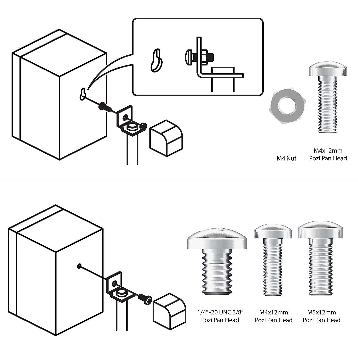 AVF Set of 2 Speaker Stands