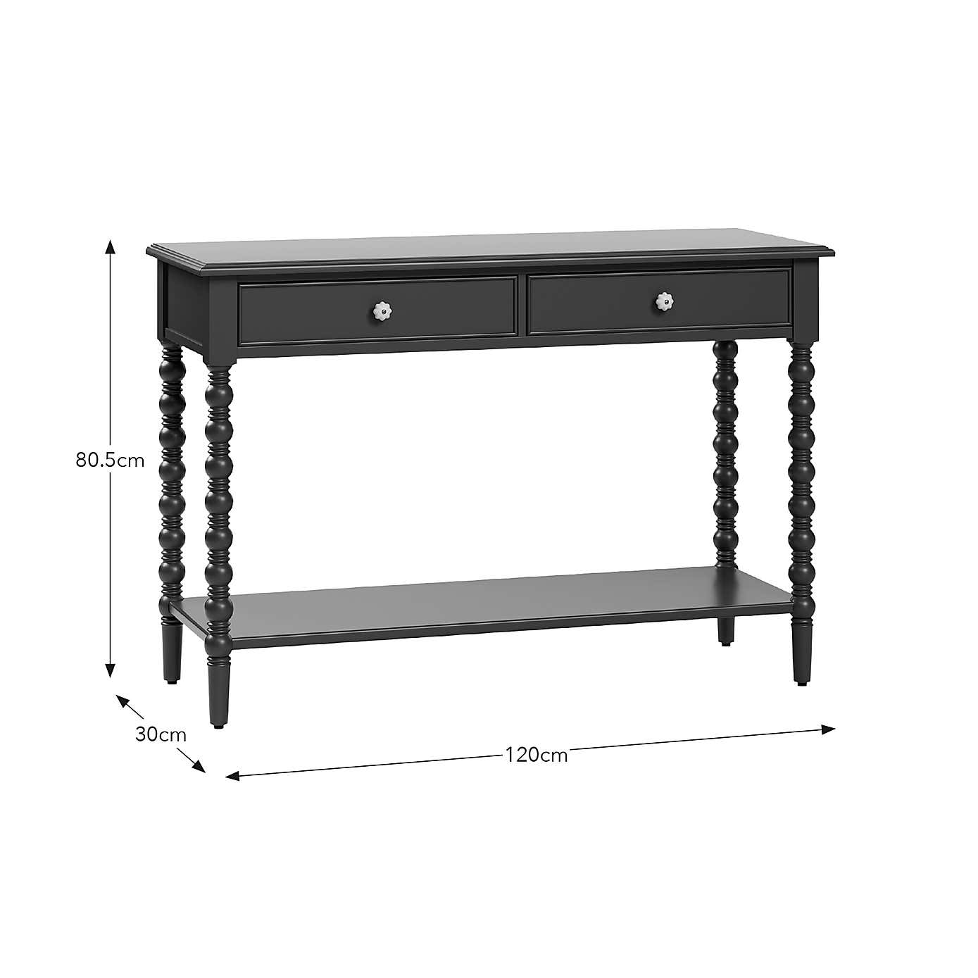 Pippin Console Table, Navy