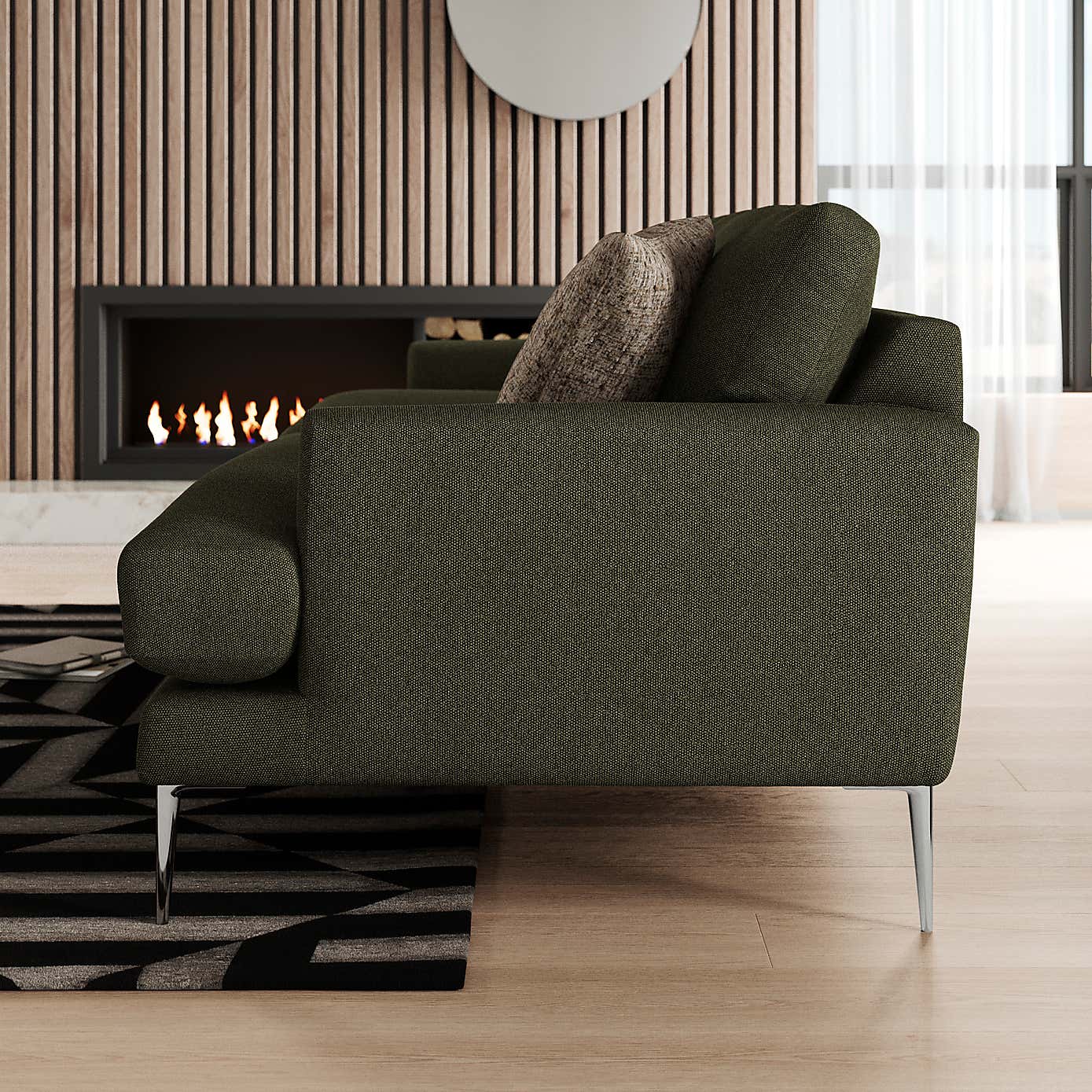 Lawson Tonal Boucle 4 Seater Sofa