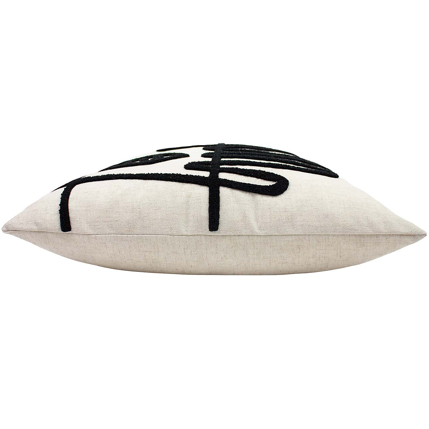 Mono Face Linen Cushion