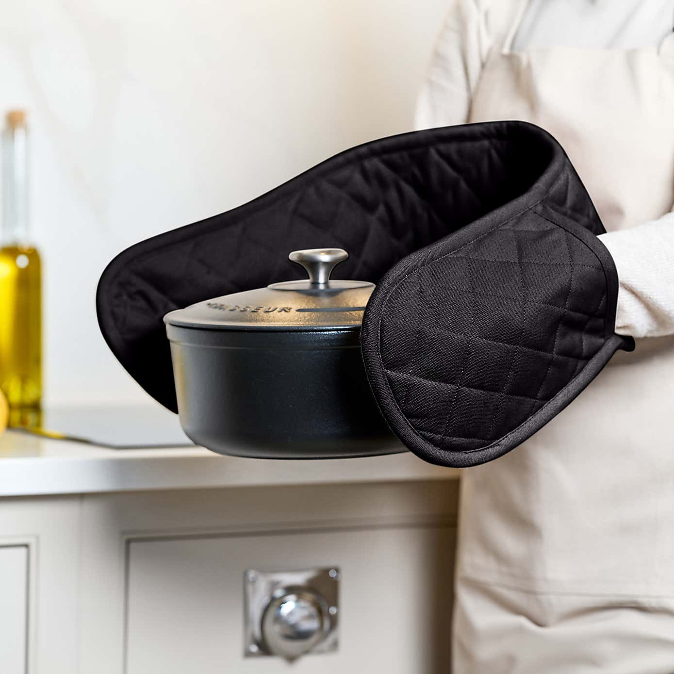 Dexam Love Colour Double Oven Gloves