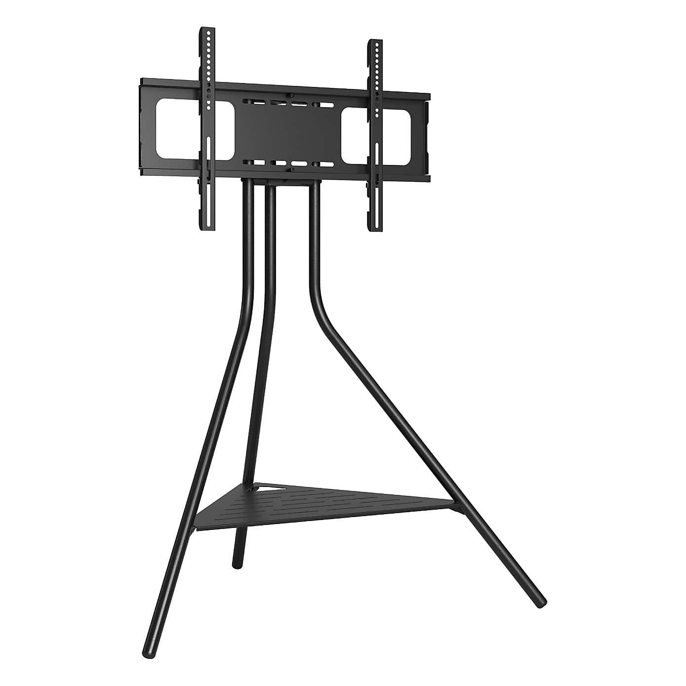 Tiga Black Metal Tripod TV Stand