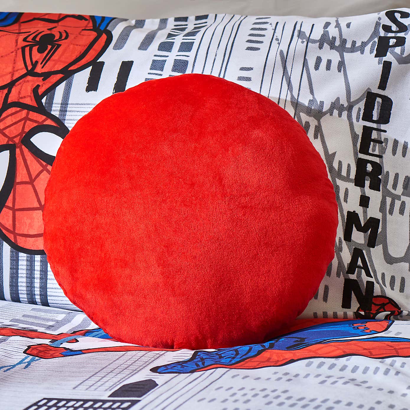 Spiderman Head Cushion