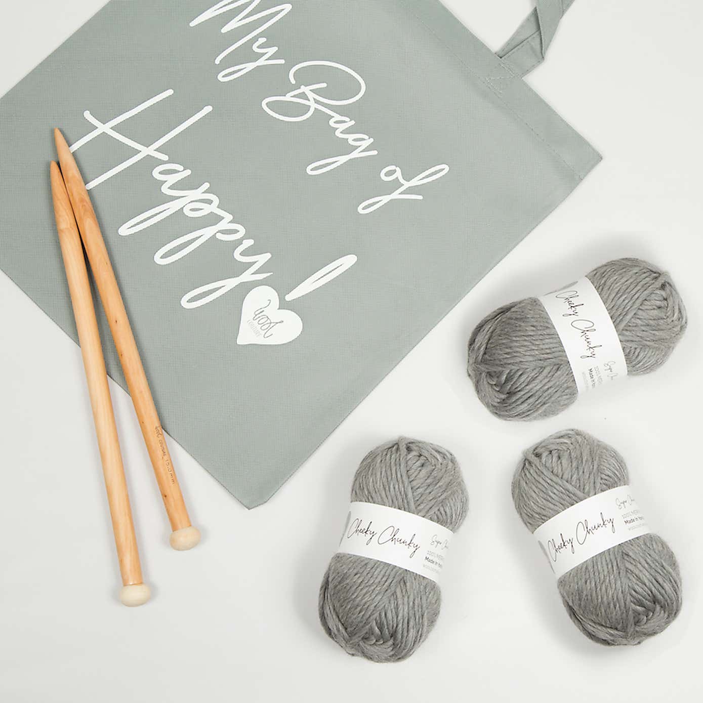 Wool Couture Absolute Beginners Scarf Knitting Kit